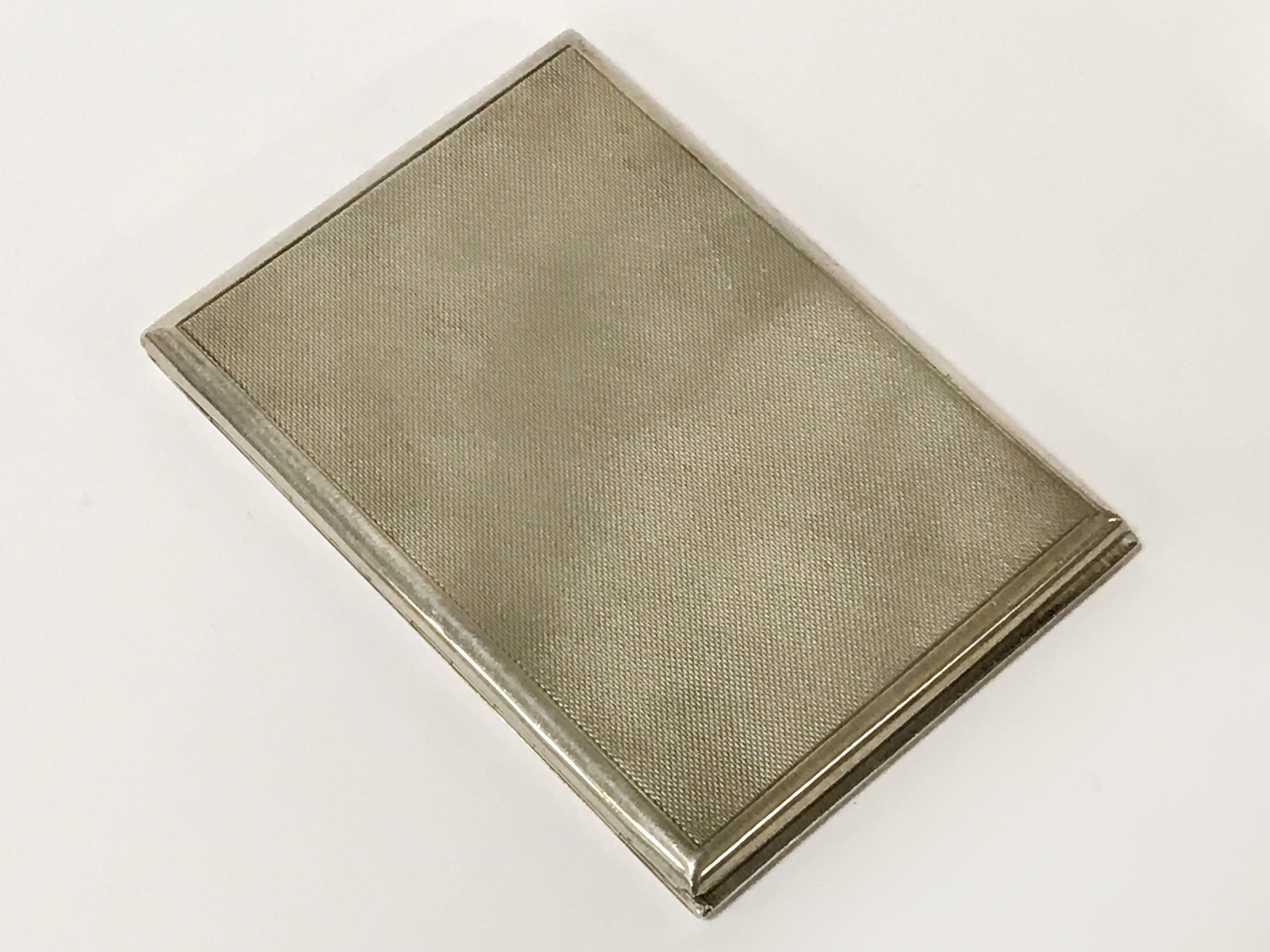 HALLMARKED SILVER ASPREY CIGARETTE CASE PRESENTED TO PETER MORLAND CHURCHILL DATED 1940 - Image 6 of 6