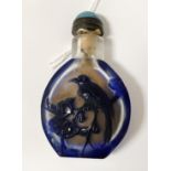 PEKING GLASS SNUFF BOTTLE