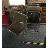 16 FOLDING CHAIRS