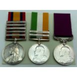 QUEEN VICTORIA/ KING EDWARD VII GROUP OF THREE MEDALS