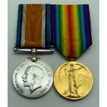 WWI GROUP OF TWO MEDALS AWARDED TO 31080 PRIVATE W.JENKINS