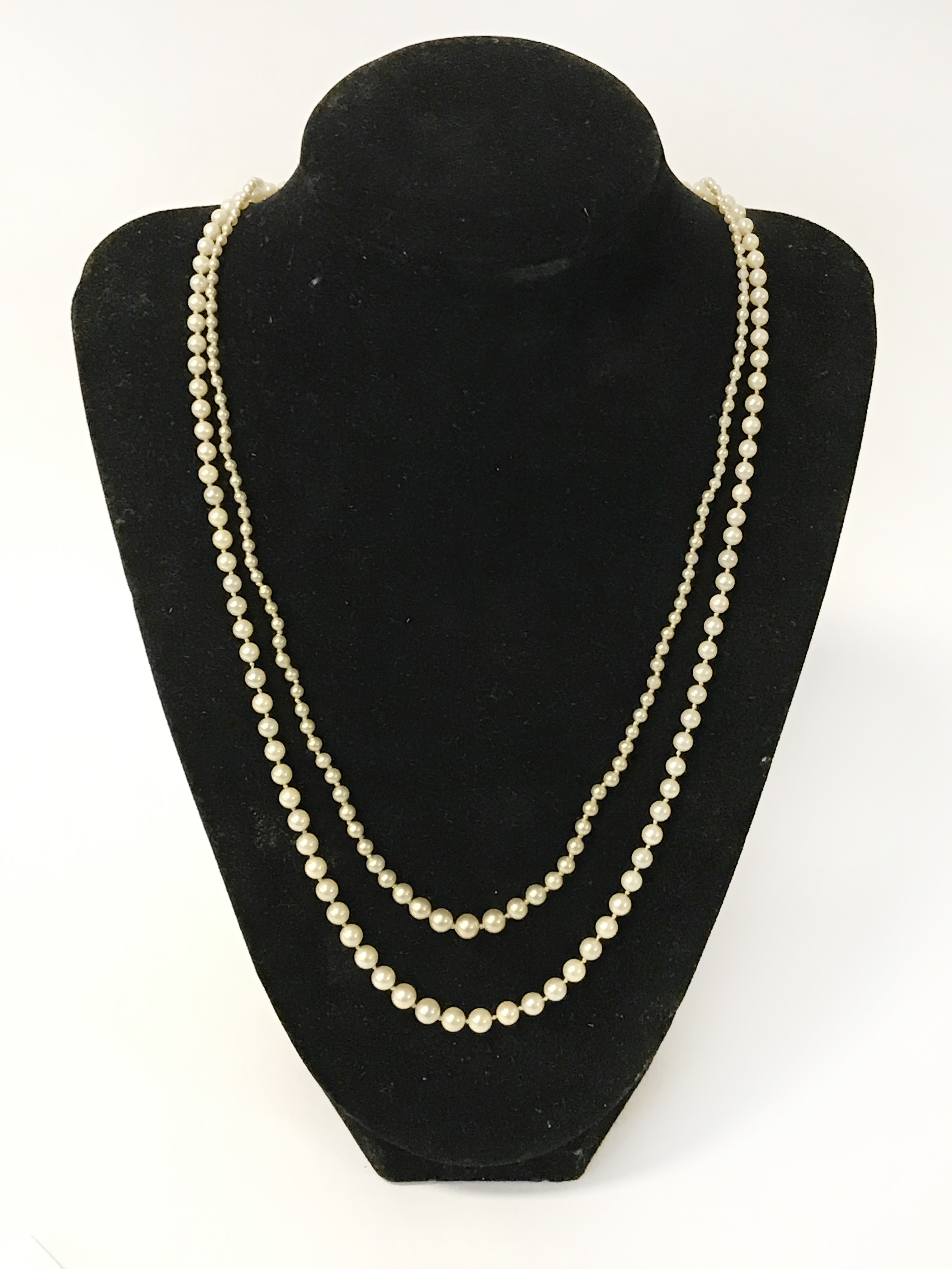 9CT GOLD CULTURED PEARL NECKLACES