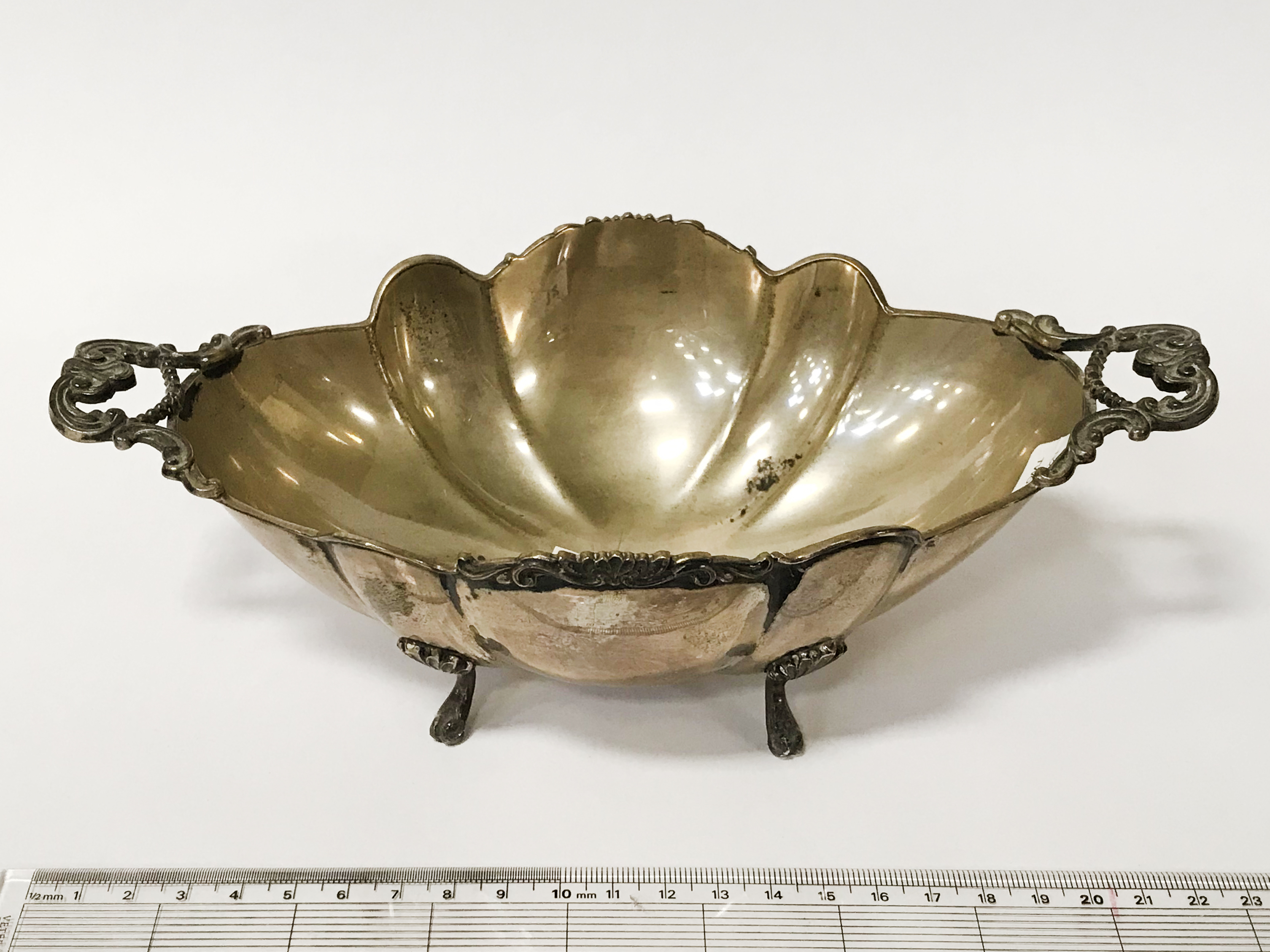 TWO SILVER ITEMS - 830 & 800 GRADE - Image 2 of 5