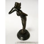 ART NOUVEAU STYLE GIRL - 21CMS