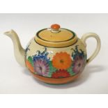 CLARICE CLIFFE BIZARRE TEA POT