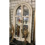 WHICH ARCH SHUTTER MIRROR - 100CM X 53CMS