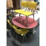 AMERICAN DINER TABLE & CHAIRS