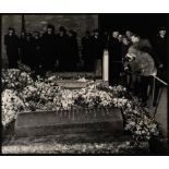 PRESS PHOTOGRAPH OF THE STATE FUNERAL OF SIR WINSTON CHURCHILL