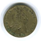 1687 FRENCH MILITARY TOKEN LOUIS XIV