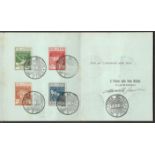 1920 DECREE FOR FOUR CIRCULATION ON SPECIAL TYPES OF STAMPS OF MILITARY POST IN FIUME