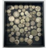 SELECTION OF VARIOUS SILVER COINS