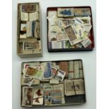 SELECTION OF CIGARETTE CARDS