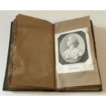 ALBUM OF STAGE PORTRAITS BY SAMUEL HIBBERT-WARE c.1820