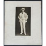 LOUIS SAUL LANGFIER STUDIO PRINT OF PHOTOGRAPH OF JOSEPH FARREN SOUTAR 1870-1962