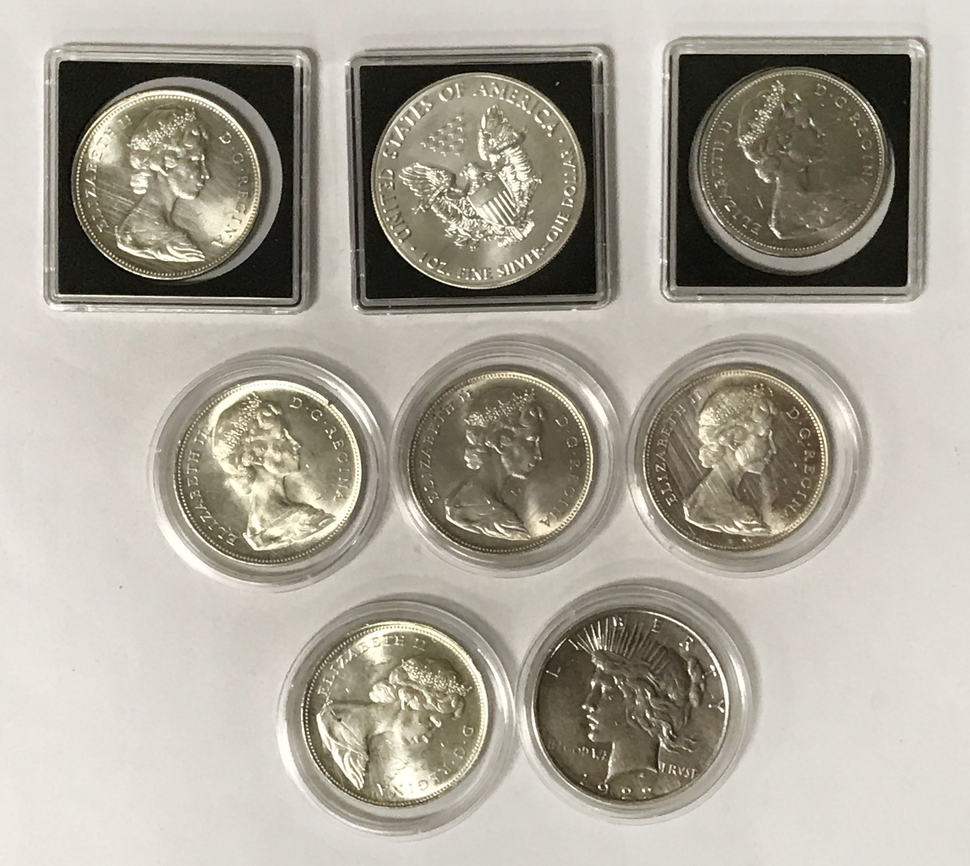 6 & 2 (CANADIAN / USA) 4 X OZ BRITTANIA & 4 X OZ MULES - Image 6 of 7