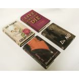 FOUR JAMES BOND 1ST EDITIONS WITH FACSIMILE COVERS