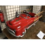 FIRE FIGHTERS PEDAL CAR - RED DEVIL