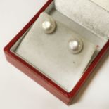 9CT GOLD CULTURED PEARL STUD EARRINGS