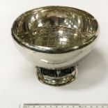 GEORG JENSEN 925 SILVER ROSE BOWL BY GUSTAV PEDERSON MEASURING 16CM DIAMETER & 12CM IN HEIGHT - WEI