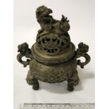 CHINESE DOG OF FOO CENSER - 20CMS (H)