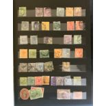 STOCKBOOK WITH STAMPS FROM VARIOUS COUNTRIES INCLUDING AUSTRALIA, CANADA