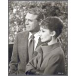 CARY GRANT & AUDREY HEPBURN MOVIE CHARADE STORY BOOKLET & PRESS PHOTO