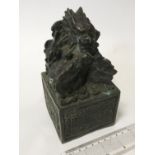 BRONZE DRAGON SEAL - 17CMS