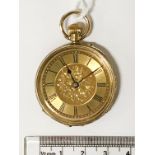 18CT GOLD POCKET WATCH