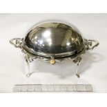 SILVER PLATED CHAFING DISH