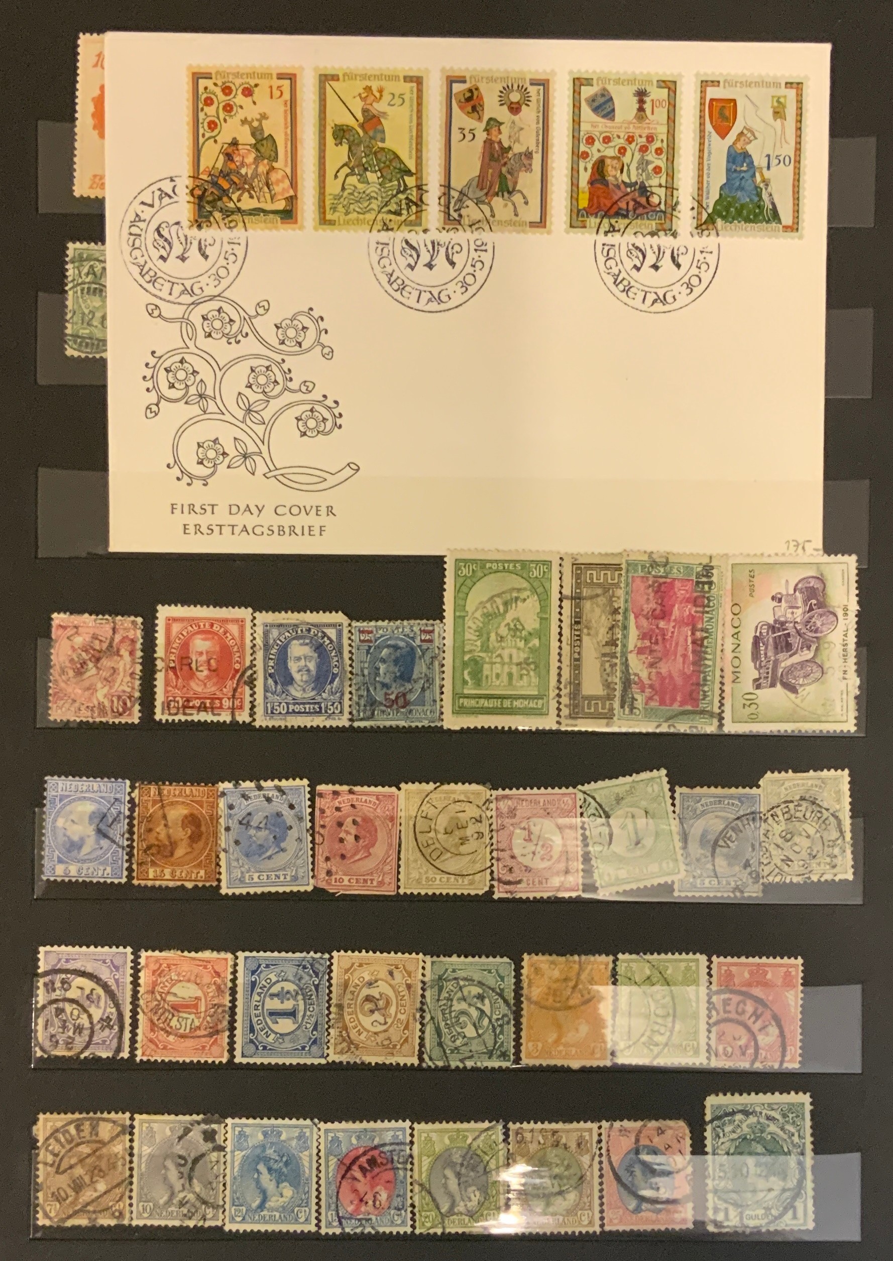 STOCKBOOK WITH STAMPS FROM VARIOUS COUNTRIES INCLUDING GERMANY, ITALY - Image 10 of 17