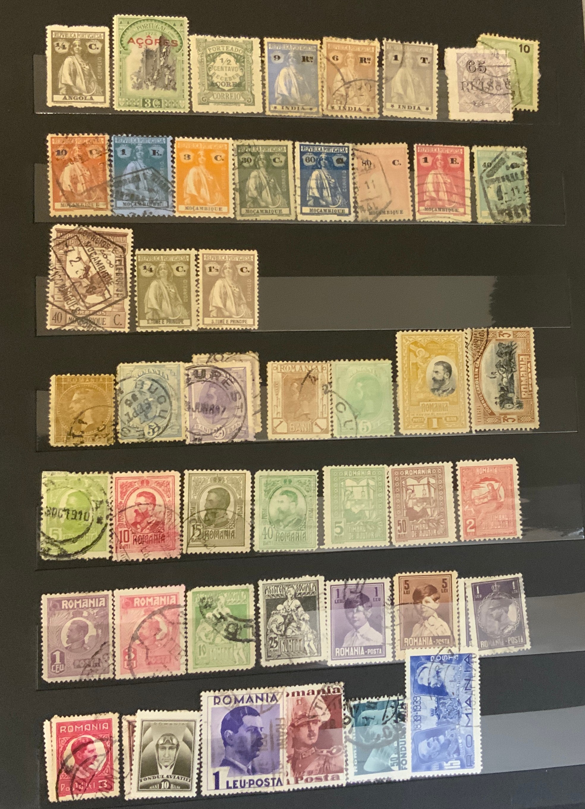 STOCKBOOK WITH STAMPS FROM VARIOUS COUNTRIES INCLUDING GERMANY, ITALY - Image 13 of 17