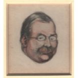 MINIATURE ENGRAVING (PORTRAIT) MOUNTED