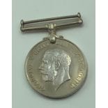 WWI WAR MEDAL (NO RIBBON) AWARDED TO 166517 PTE.M.NEILL.LABOUR.CORPS