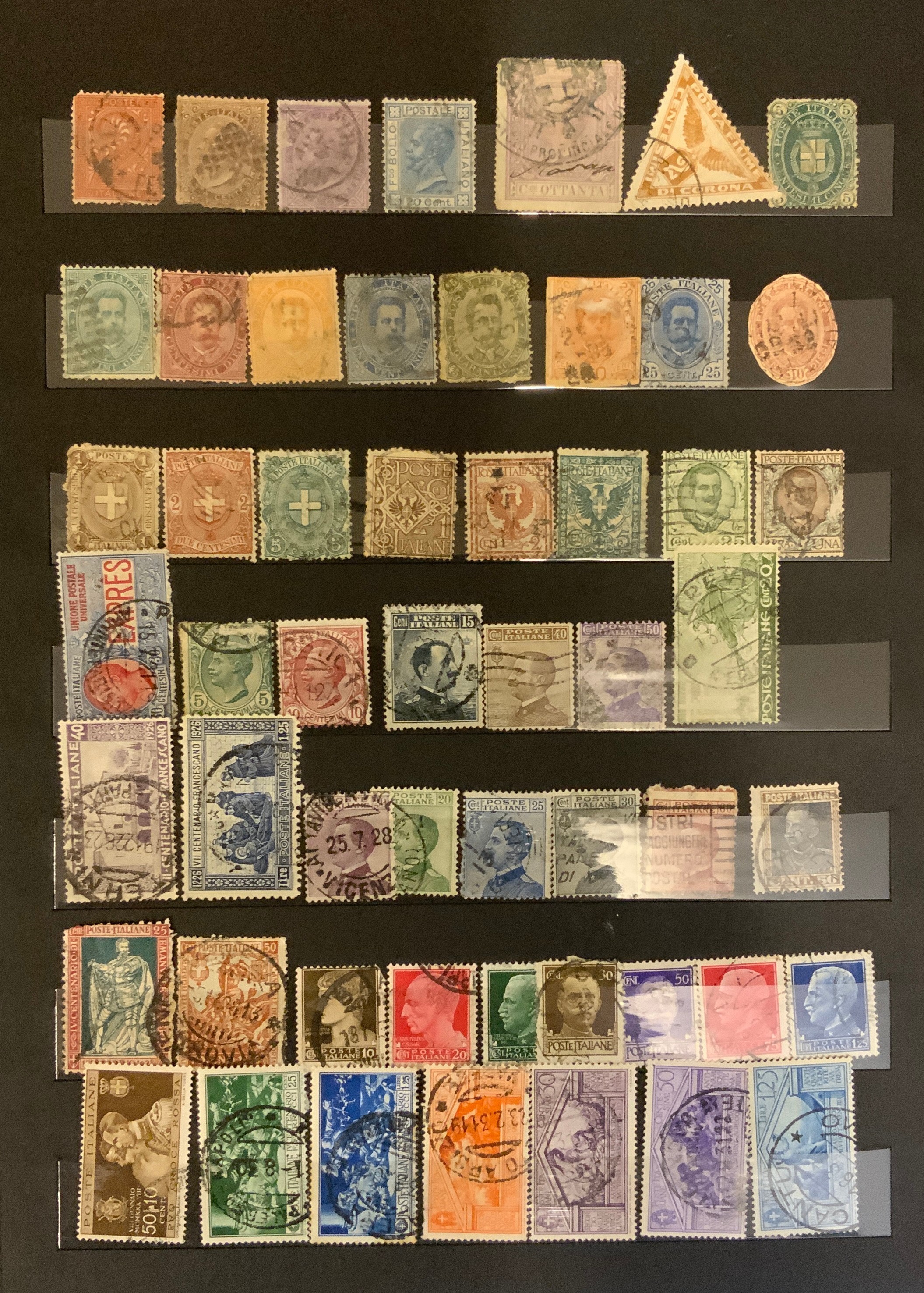 STOCKBOOK WITH STAMPS FROM VARIOUS COUNTRIES INCLUDING GERMANY, ITALY - Image 7 of 17