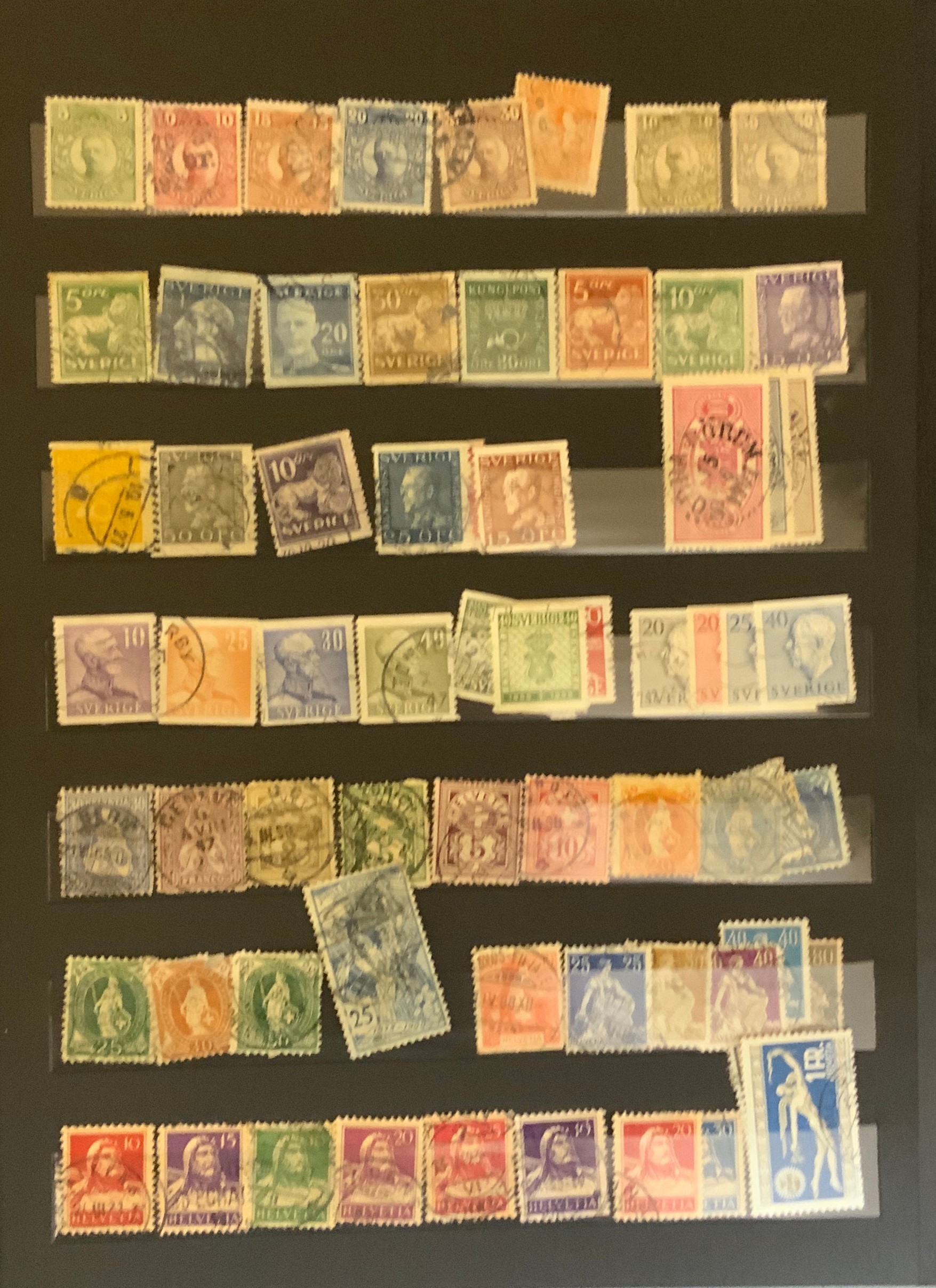 STOCKBOOK WITH STAMPS FROM VARIOUS COUNTRIES INCLUDING GERMANY, ITALY - Image 16 of 17