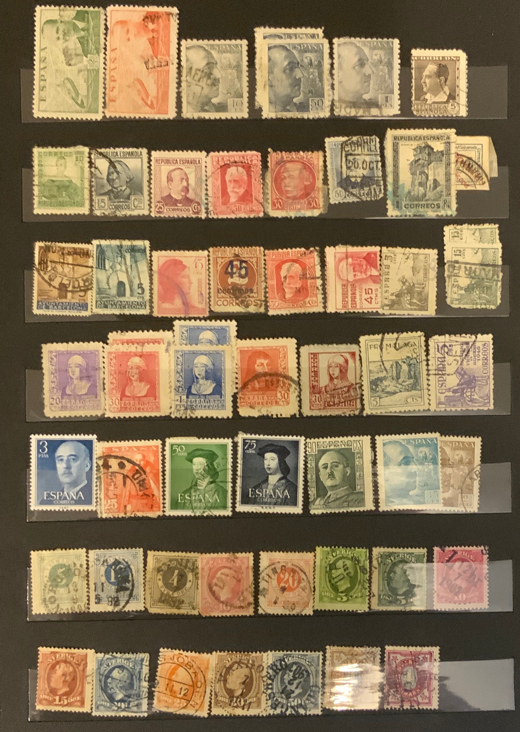 STOCKBOOK WITH STAMPS FROM VARIOUS COUNTRIES INCLUDING GERMANY, ITALY - Image 15 of 17