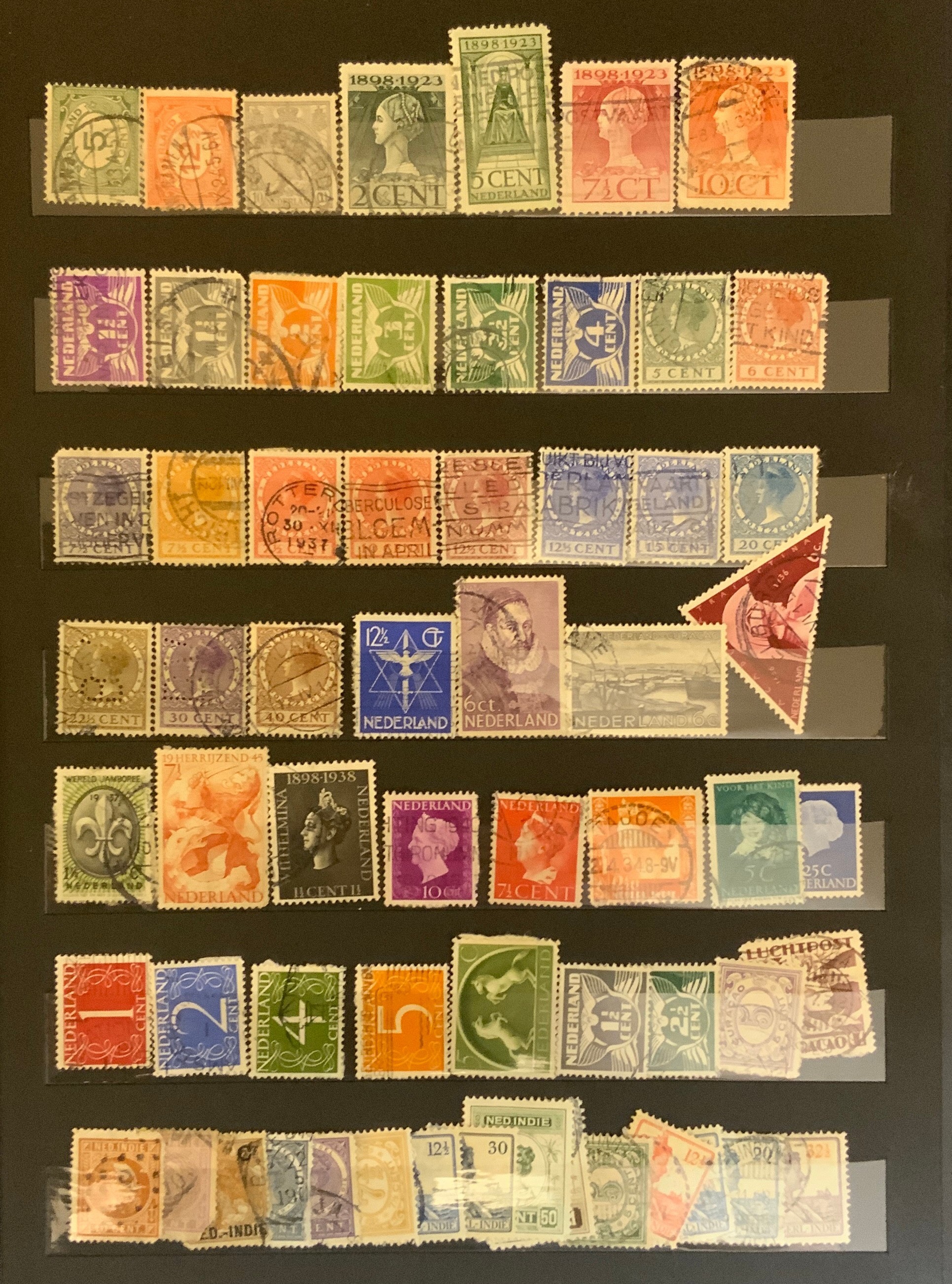 STOCKBOOK WITH STAMPS FROM VARIOUS COUNTRIES INCLUDING GERMANY, ITALY - Image 11 of 17