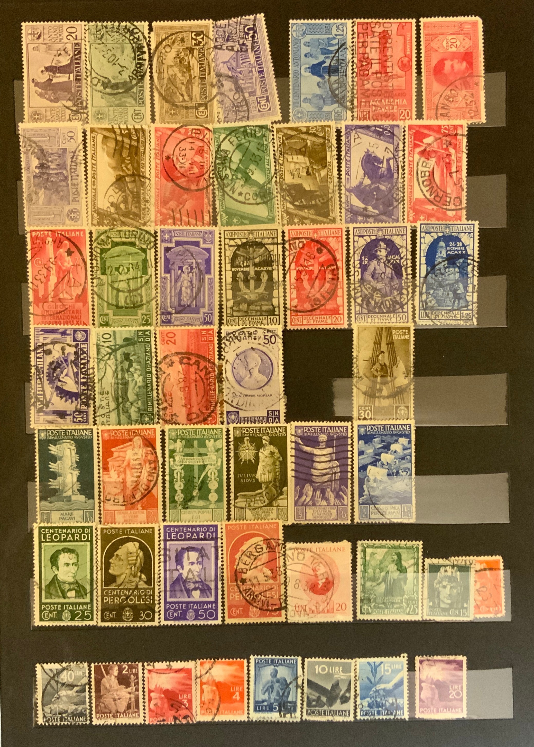 STOCKBOOK WITH STAMPS FROM VARIOUS COUNTRIES INCLUDING GERMANY, ITALY - Image 8 of 17