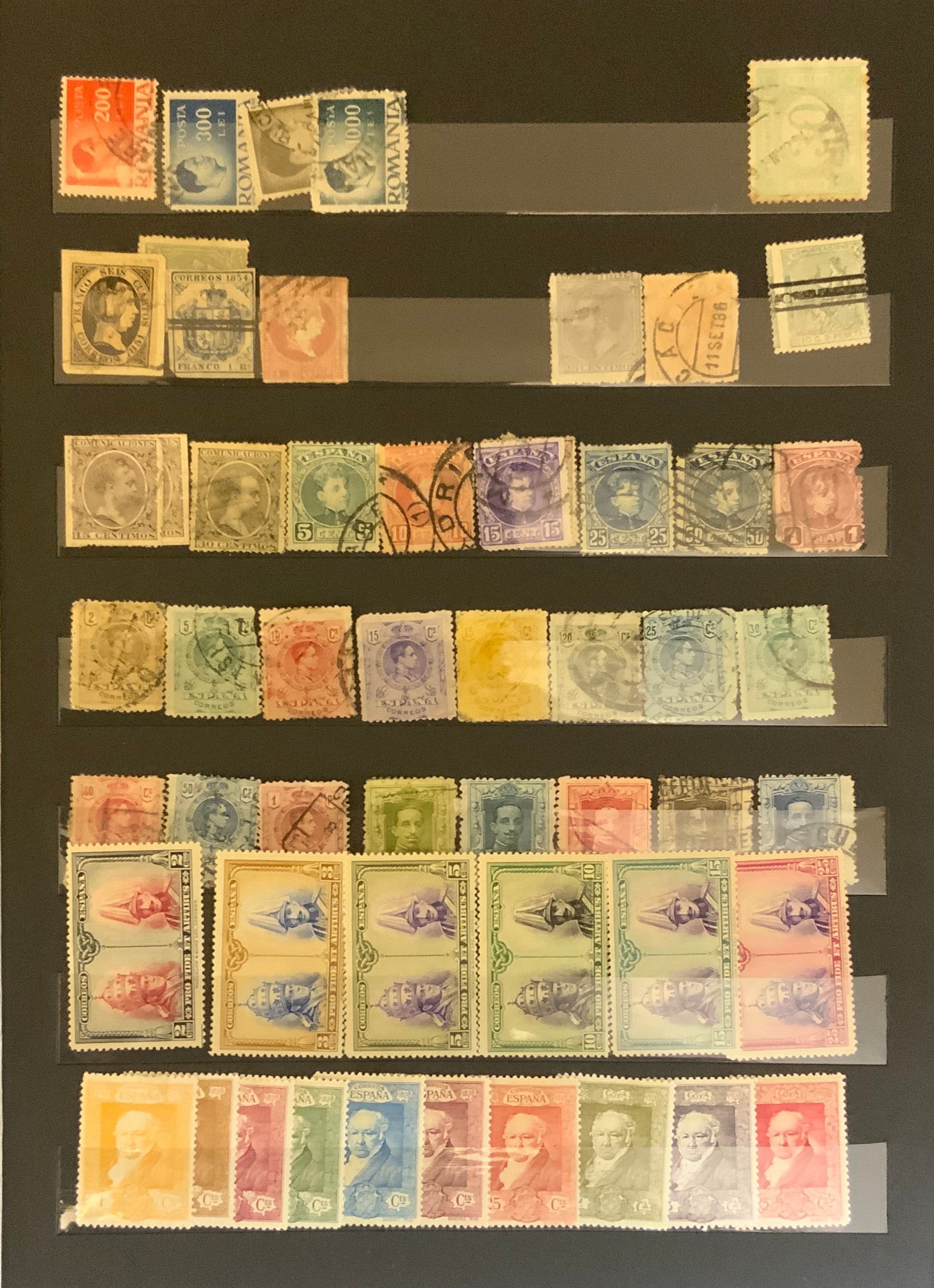 STOCKBOOK WITH STAMPS FROM VARIOUS COUNTRIES INCLUDING GERMANY, ITALY - Image 14 of 17