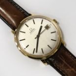 18CT GOLD GENTS AUTOMATIC WRISTWATCH