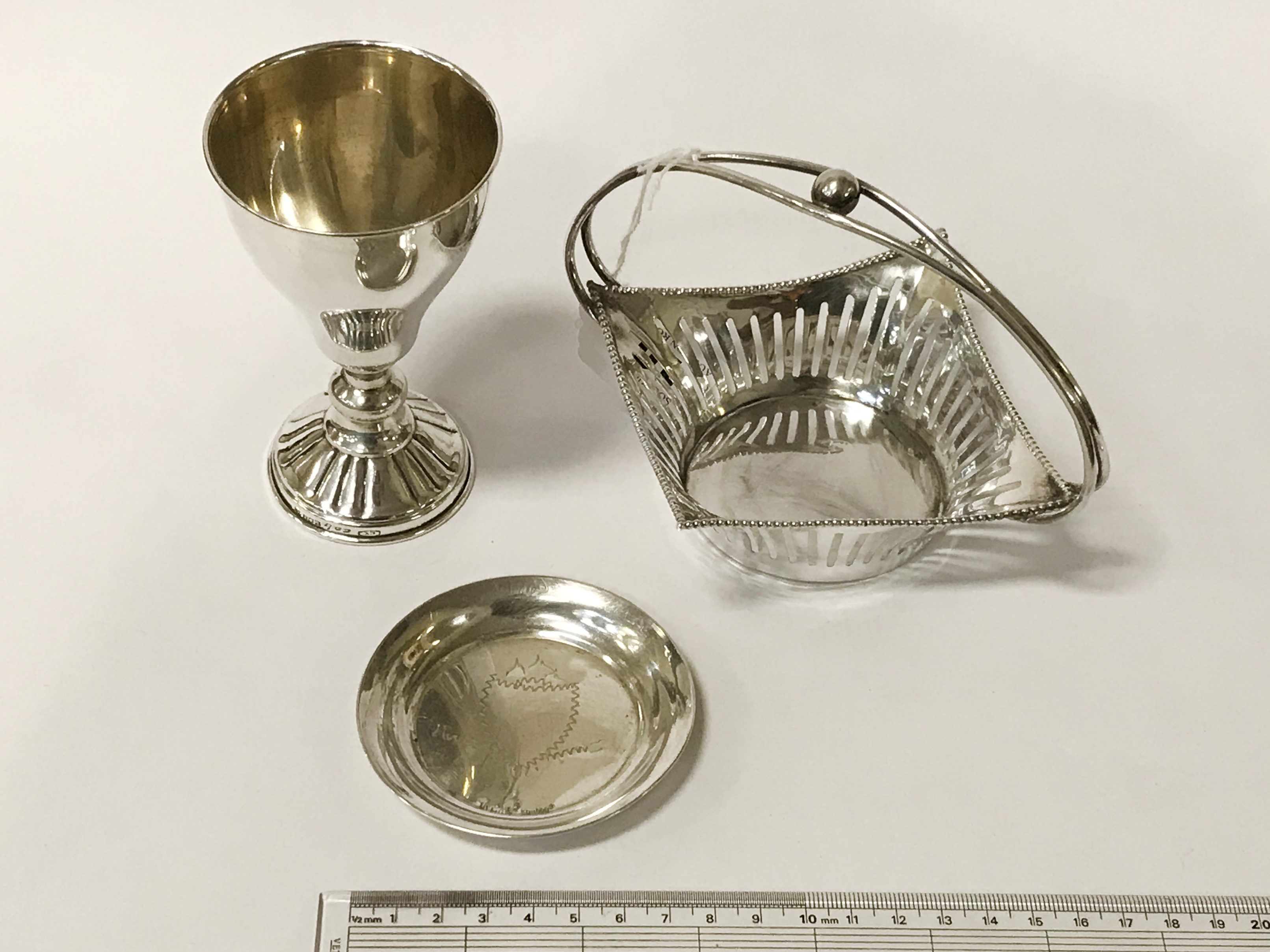 THREE ITEMS OF SILVER