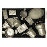 COLLECTION OF VARIOUS METAL & PEWTER ITEMS