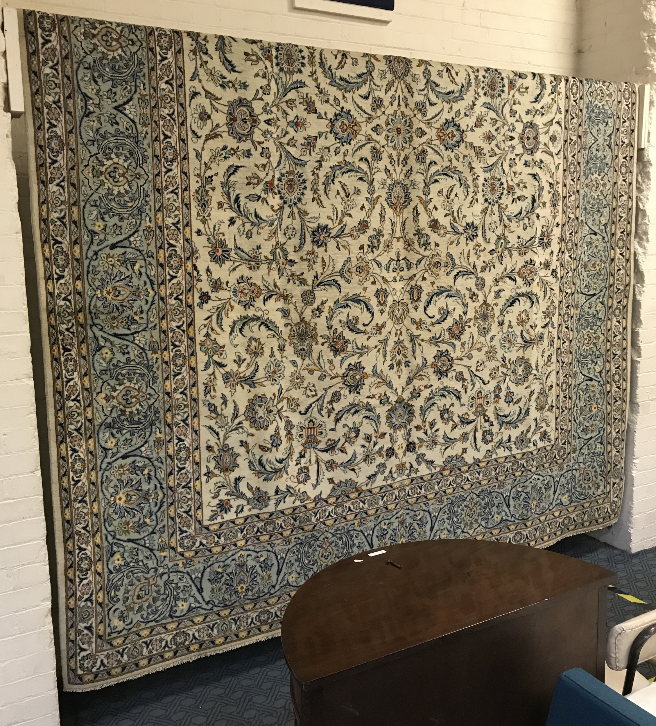 FINE CENTRAL PERSIAN KASHAN CARPET 400CM X 293CM