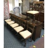 SET OF SIX VICTORIAN DINING CHAIRS