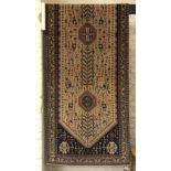 SOUTH WEST PERSIAN ABRADEH RUNNER 310CM X 95CM