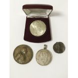 VARIOUS COINS & MEDALS