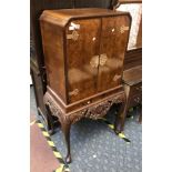 WALNUT COCKTAIL CABINET