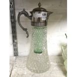 LARGE CLARET JUG - HEIGHT 36CM