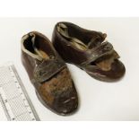 PAIR OF VICTORIAN CHILDS SHOES