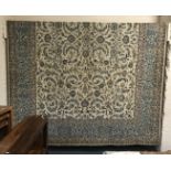 FINE CENTRAL PERSIAN KASHAN CARPET 400CM X 293CM